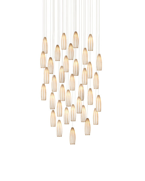 Parish Thirty Six Light Multi-Drop Pendant