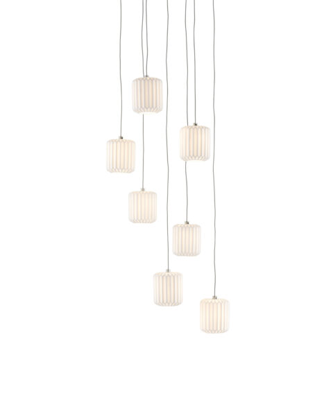 Dove Seven Light Multi-Drop Pendant