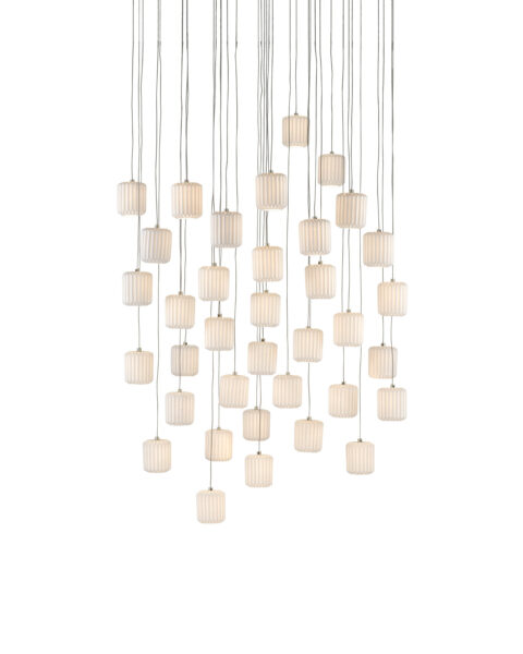 Dove Thirty Six Light Multi-Drop Pendant
