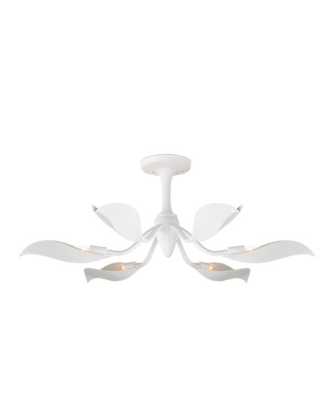 Snowflower Semi-Flush Mount