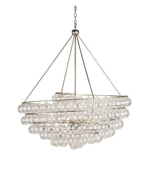 Stratosphere Silver Chandelier