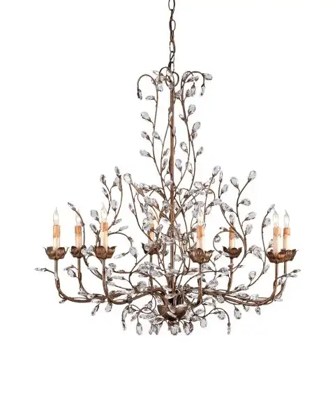 Crystal Bud Chandelier