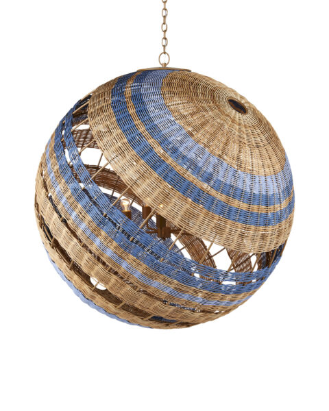 Senjyo Tilted Orb Chandelier