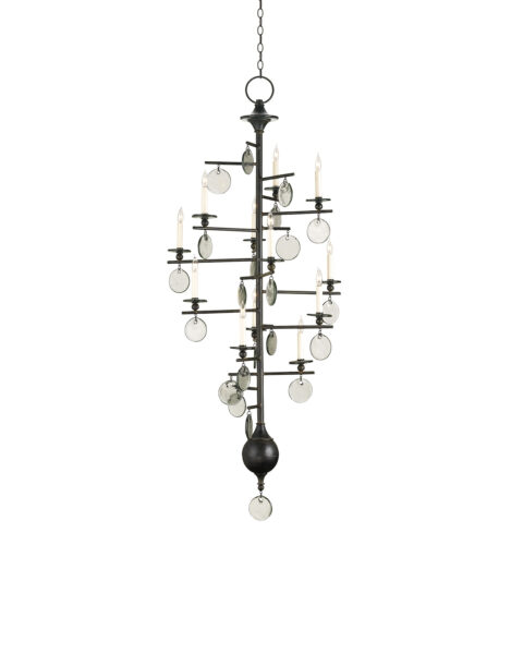 Sethos Large Recycled Glass Chandelier