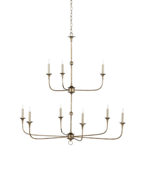 Nottaway Bronze Large Two Tier Chandelier