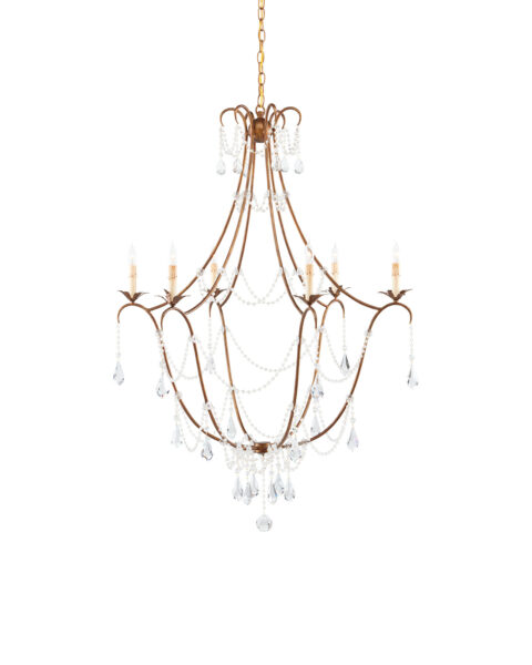 Elizabeth Gold Chandelier