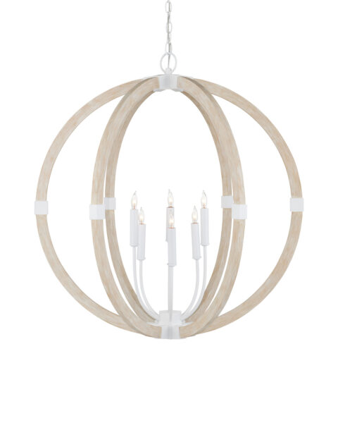 Bastian Sandstone Orb Chandelier