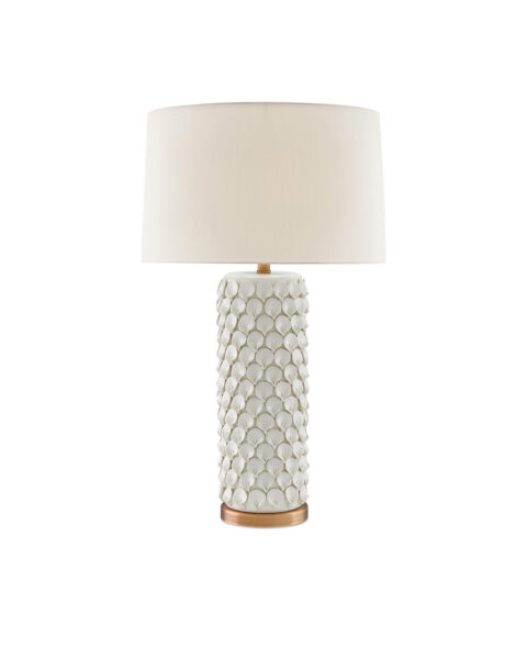 Calla Lily White Table Lamp