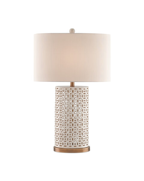 Bellemeade White Table Lamp