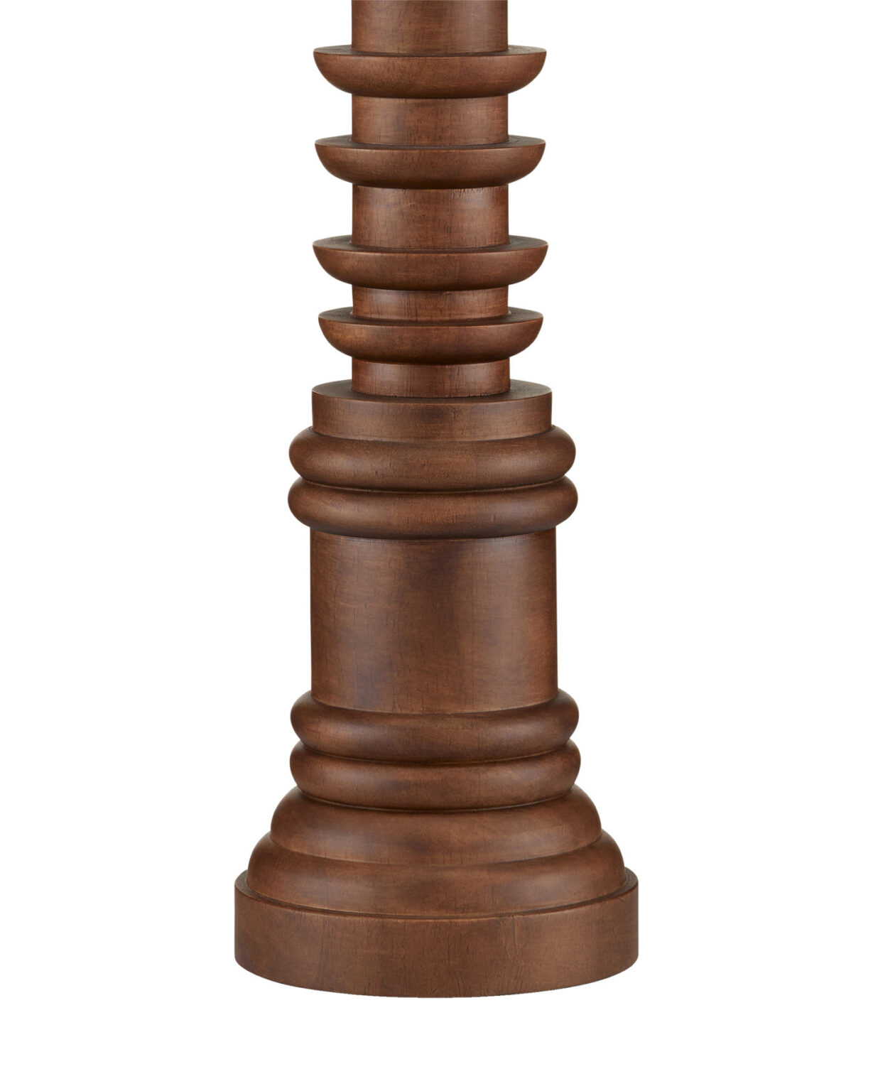 Malayan White Table Lamp by Currey & Company