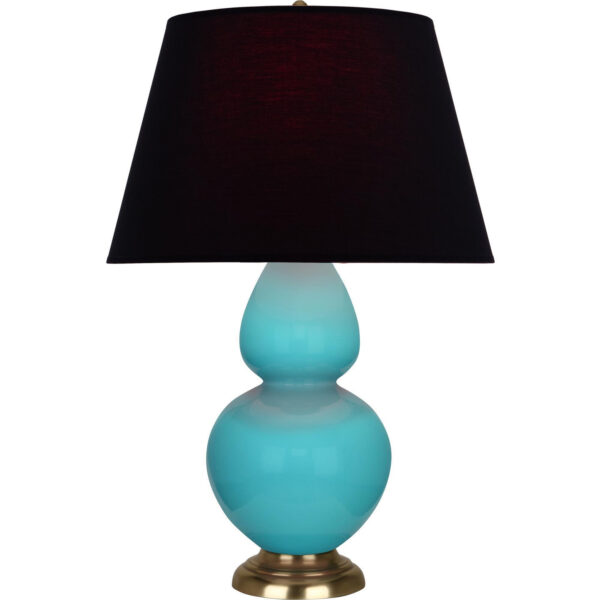 Egg Blue Double Gourd Table Lamp