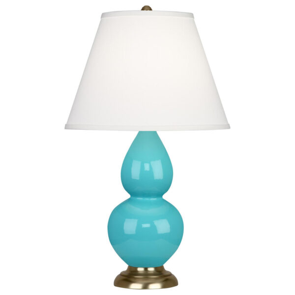 Egg Blue Double Gourd Table Lamp
