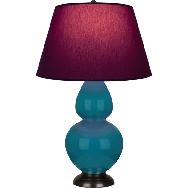 Peacock Double Gourd Table Lamp