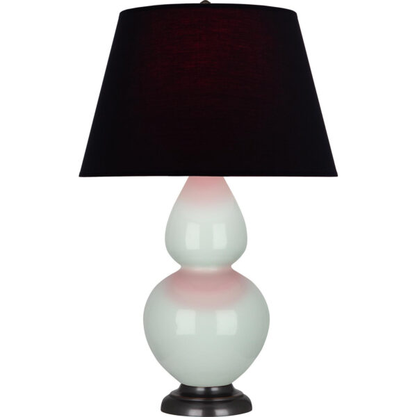 Celadon Double Gourd Table Lamp