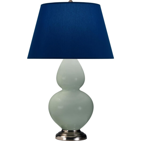 Celadon Double Gourd Table Lamp