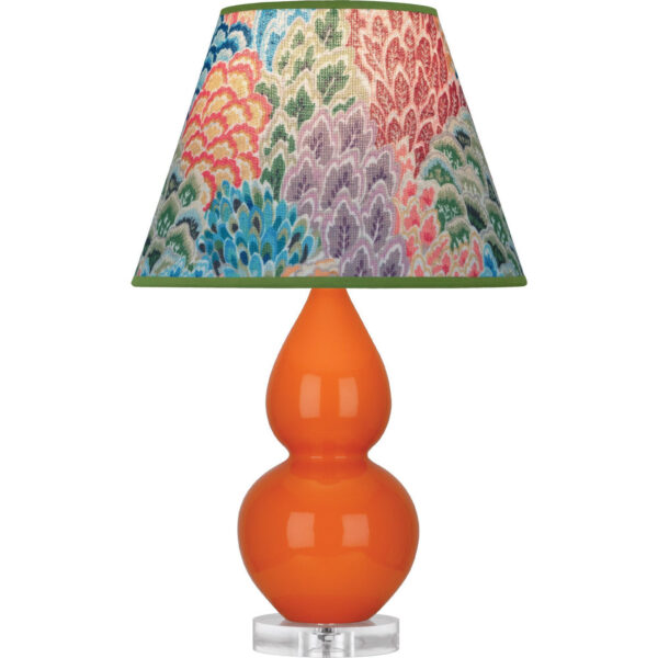 Pumpkin Small Double Gourd Accent Lamp