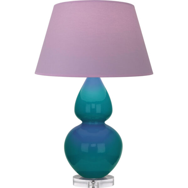 Peacock Double Gourd Table Lamp