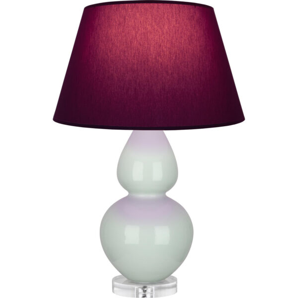 Celadon Double Gourd Table Lamp