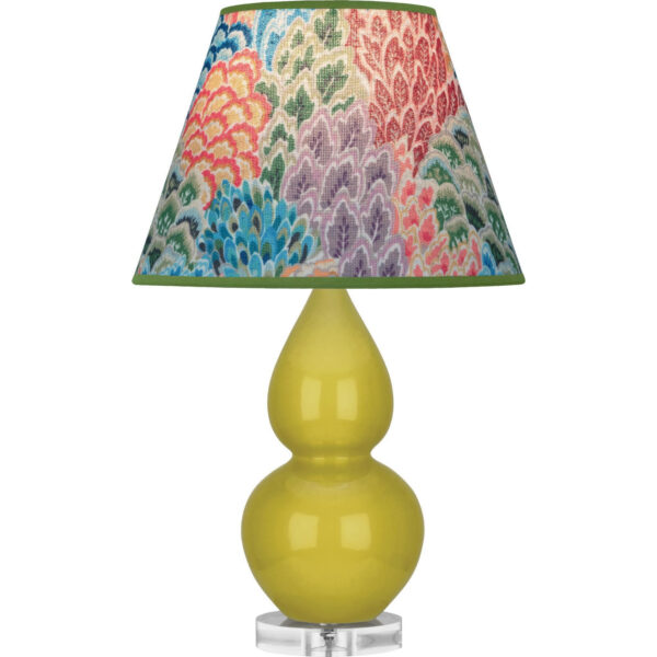Citron Small Double Gourd Accent Lamp
