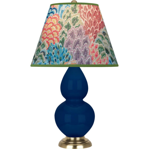 Cobalt Small Double Gourd Accent Lamp