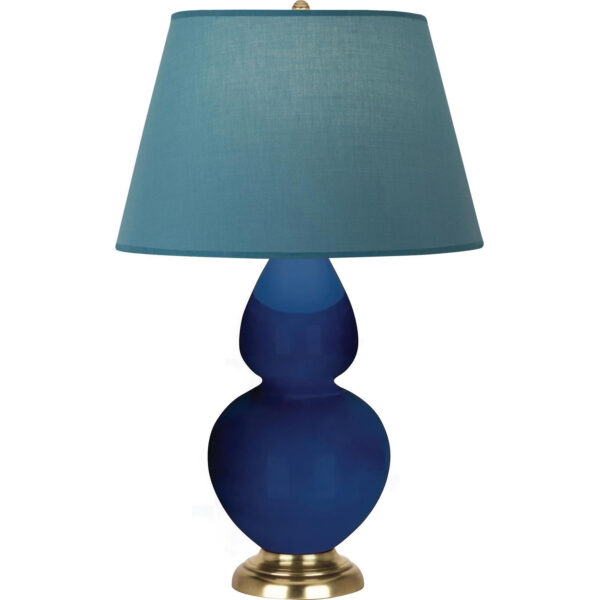 Cobalt Double Gourd Table Lamp