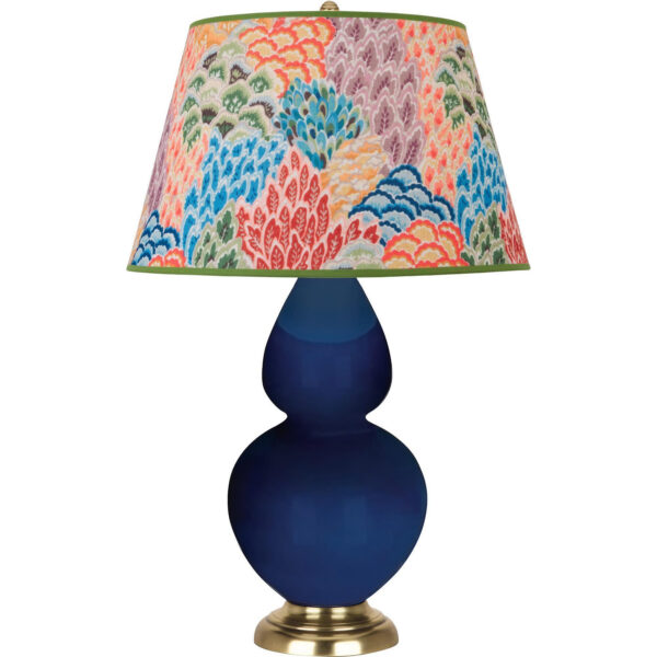 Cobalt Double Gourd Table Lamp