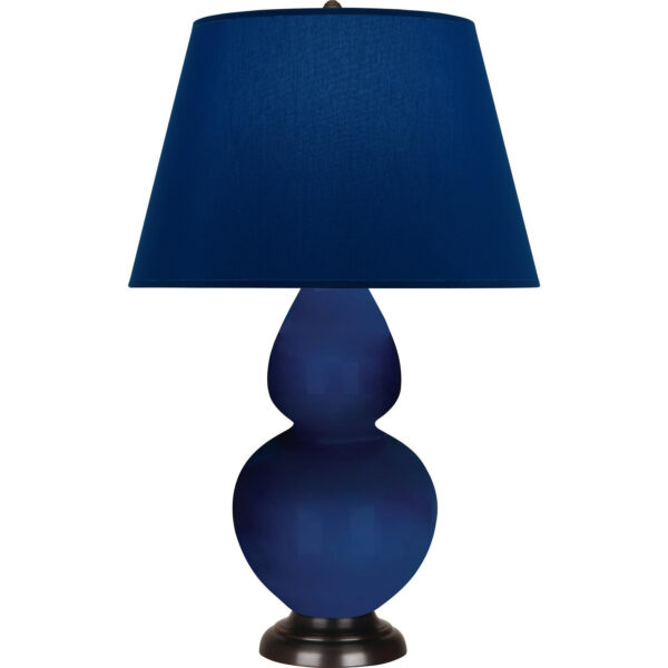 Cobalt Double Gourd Table Lamp