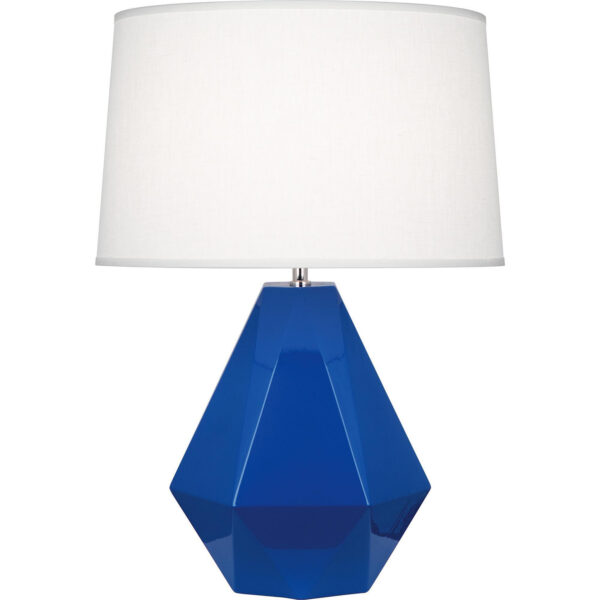 Cobalt Delta Table Lamp