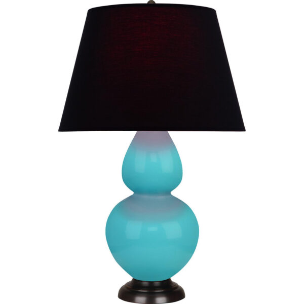 Egg Blue Double Gourd Table Lamp