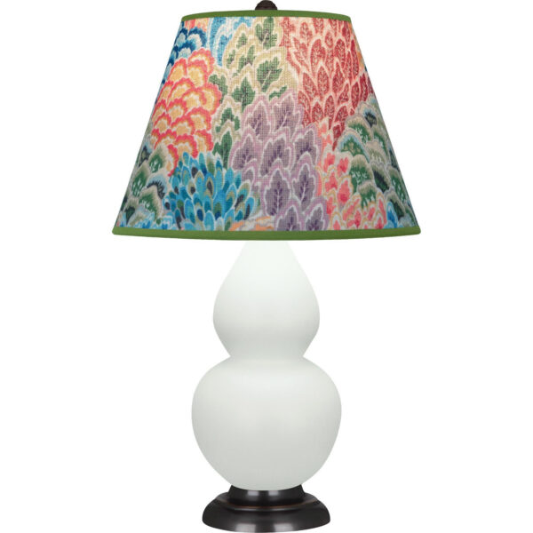 Matte Celadon Small Double Gourd Accent Lamp