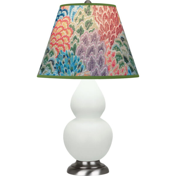 Matte Celadon Small Double Gourd Accent Lamp
