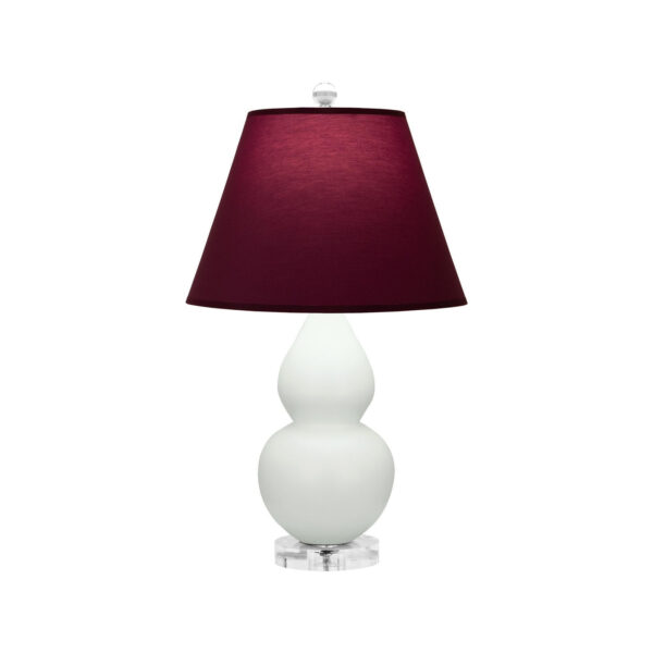 Matte Celadon Small Double Gourd Accent Lamp