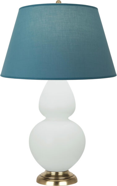 Matte Celadon Double Gourd Table Lamp