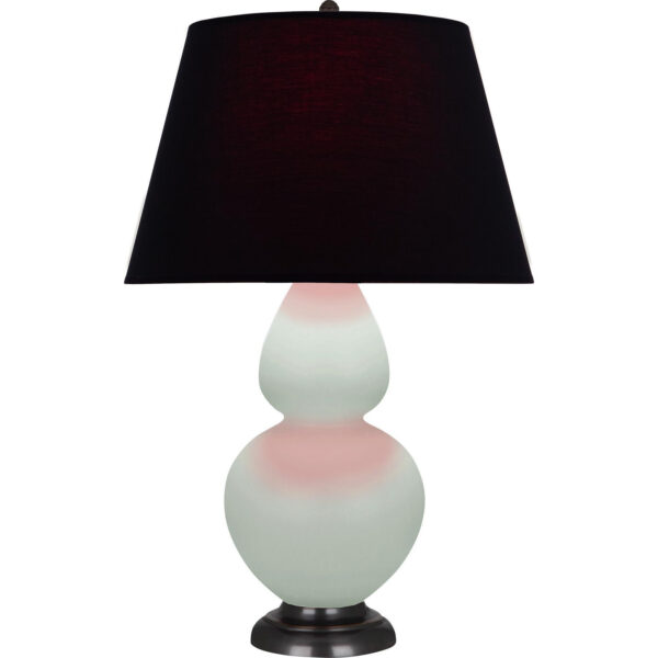 Matte Celadon Double Gourd Table Lamp