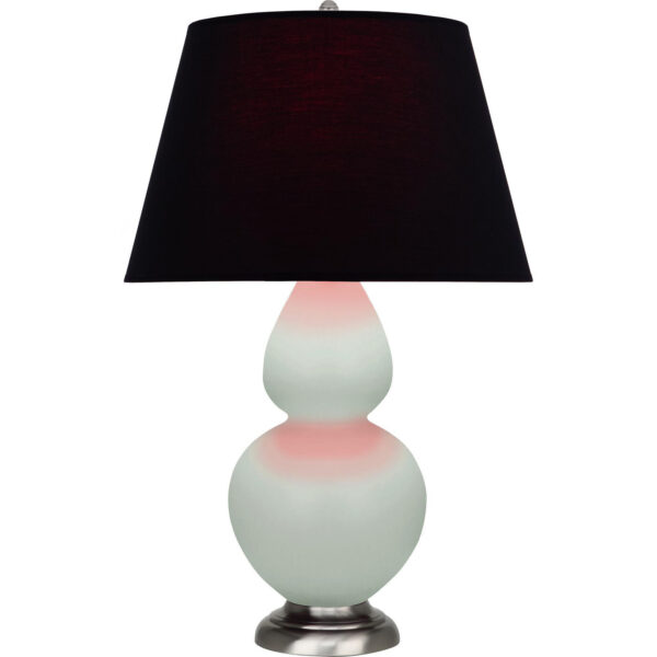 Matte Celadon Double Gourd Table Lamp