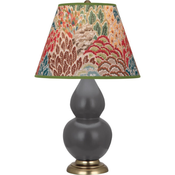 Matte Ash Small Double Gourd Accent Lamp