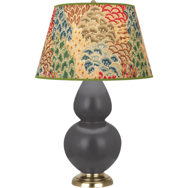Matte Ash Double Gourd Table Lamp