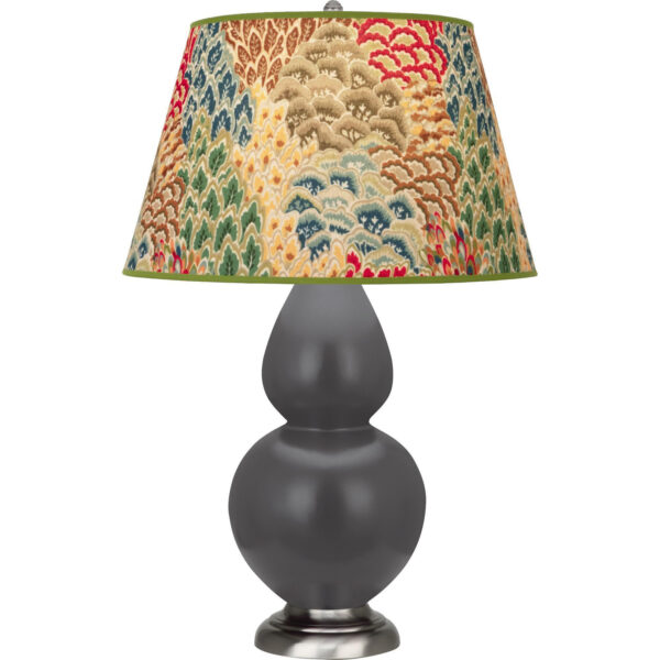 Matte Ash Double Gourd Table Lamp