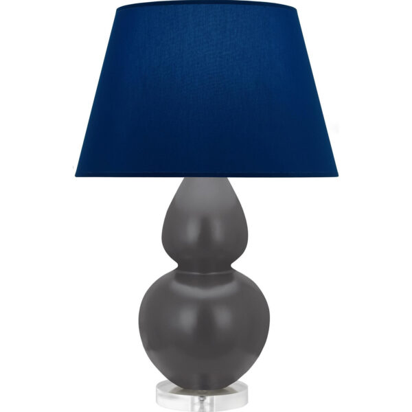 Matte Ash Double Gourd Table Lamp