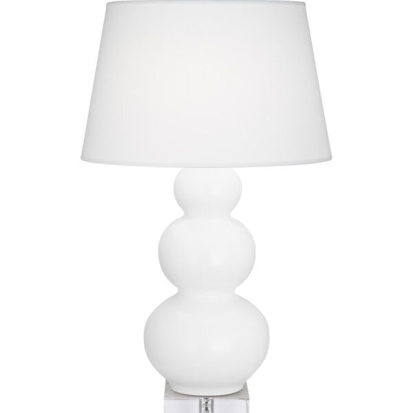 Matte Daisy Triple Gourd Table Lamp