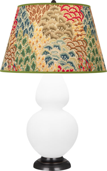 Matte Lily Double Gourd Table Lamp