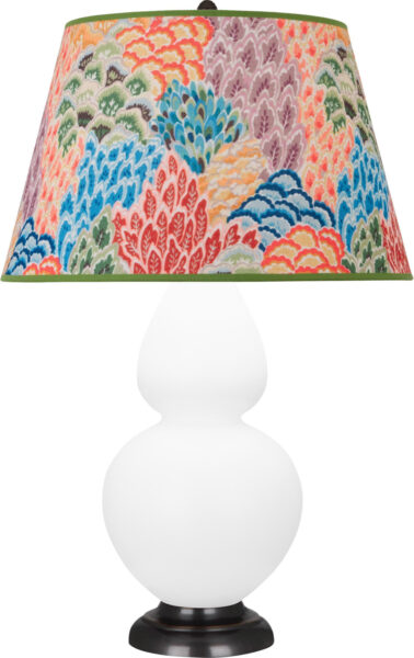 Matte Lily Double Gourd Table Lamp