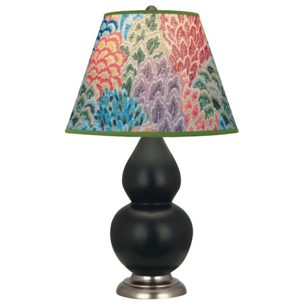 Matte Obsidian Small Double Gourd Accent Lamp