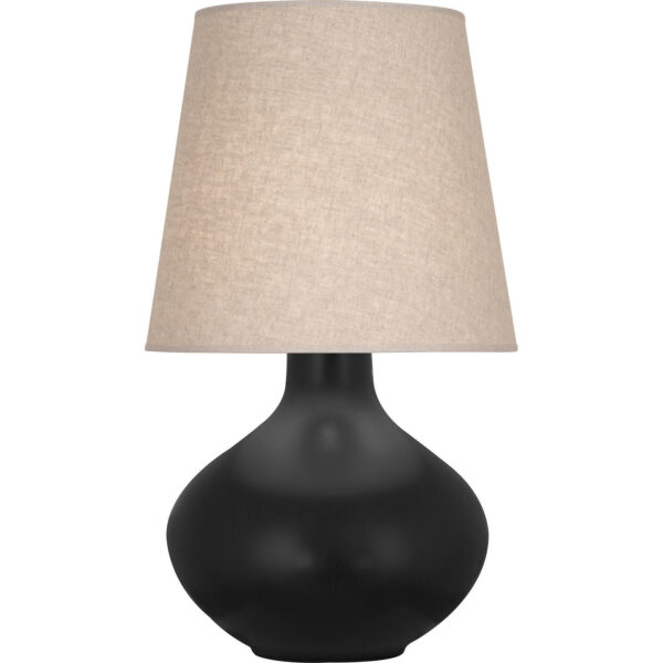 Matte Obsidian June Table Lamp