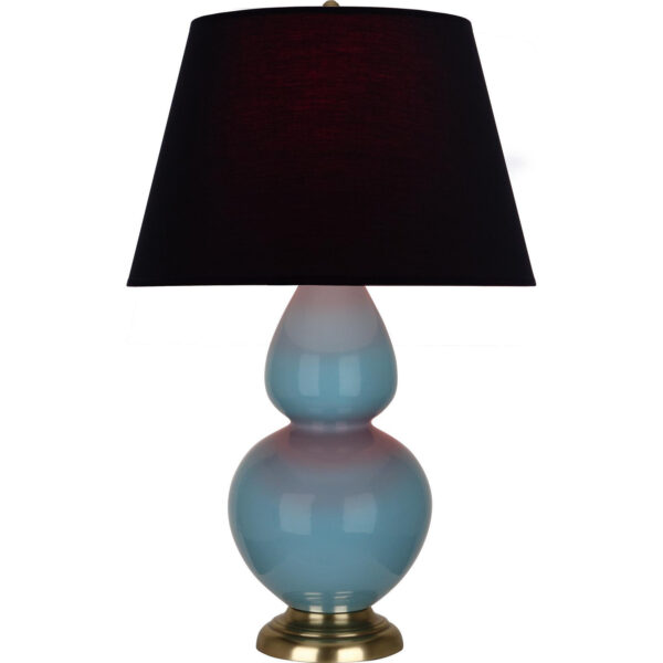 Steel Blue Double Gourd Table Lamp