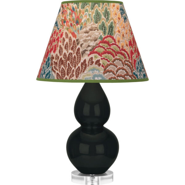 Obsidian Small Double Gourd Accent Lamp