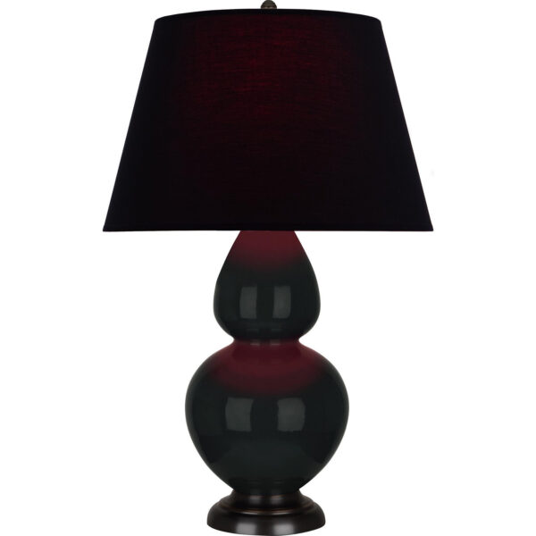 Obsidian Double Gourd Table Lamp
