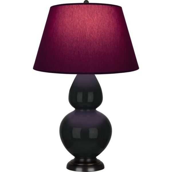 Obsidian Double Gourd Table Lamp