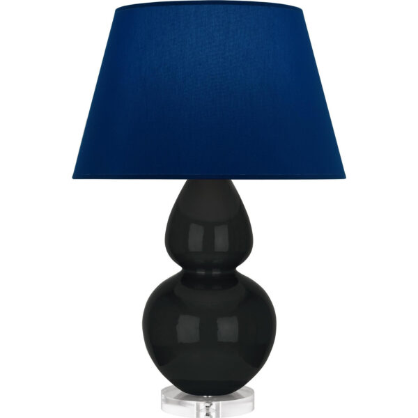 Obsidian Double Gourd Table Lamp