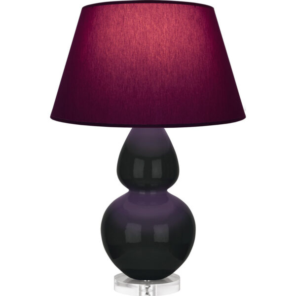 Obsidian Double Gourd Table Lamp